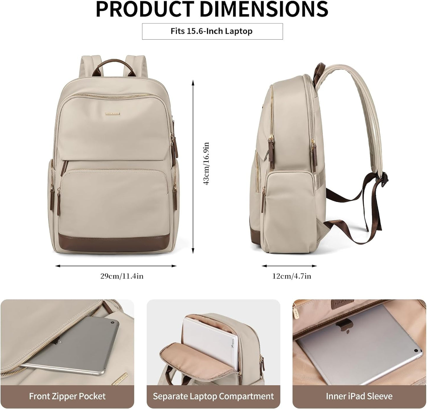 Laptop Backpack Purse — Simplicity TEST!!!